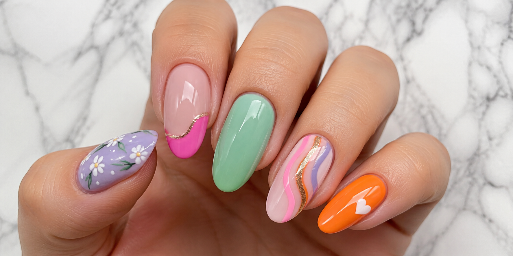 Nail Designs & Nail Art - finished nail art design