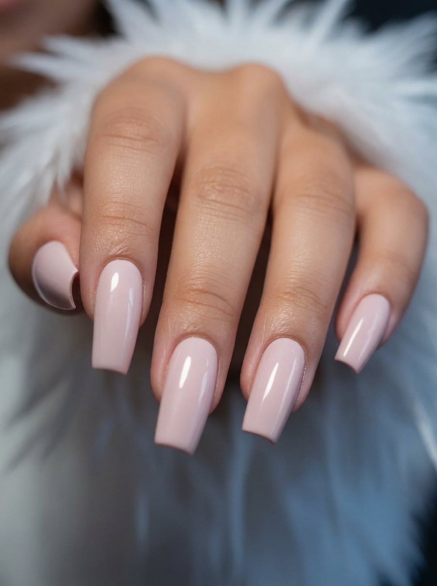 How to Shape Coffin Nails at Home 💅 | Step-by-Step Nail Tutorial nail art design from another angle