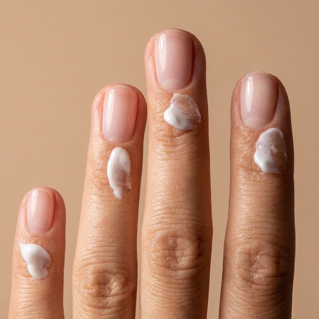 Step-by-step nail art process for Nail Care at Home Step-by-Step Routine for Healthy, Beautiful Nails
