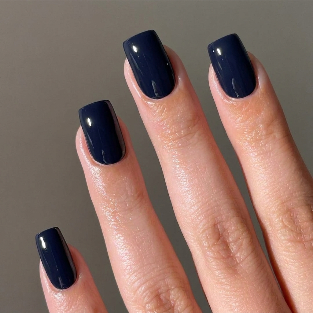 How to Shape Square Nails at Home 💅 | Step-by-Step Nail Tutorial nail art design from another angle