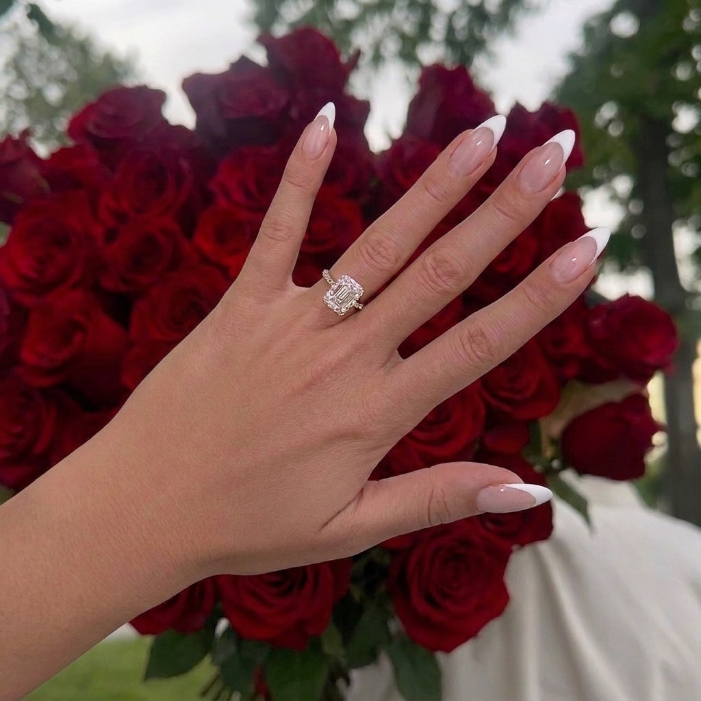 Do Your Own Manicure for Your Dream Proposal 💍 nail art design - detail view 5