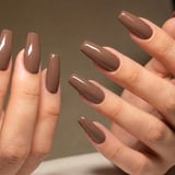 How to Shape Coffin Nails at Home 💅 | Step-by-Step Nail Tutorial - finished nail art design
