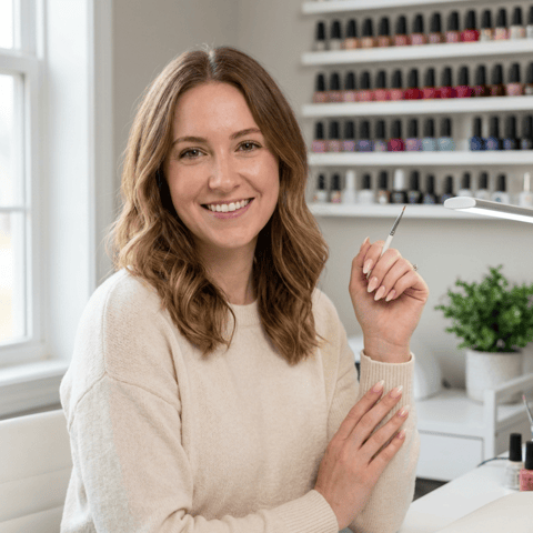 Brooke Callahan - finished nail art design